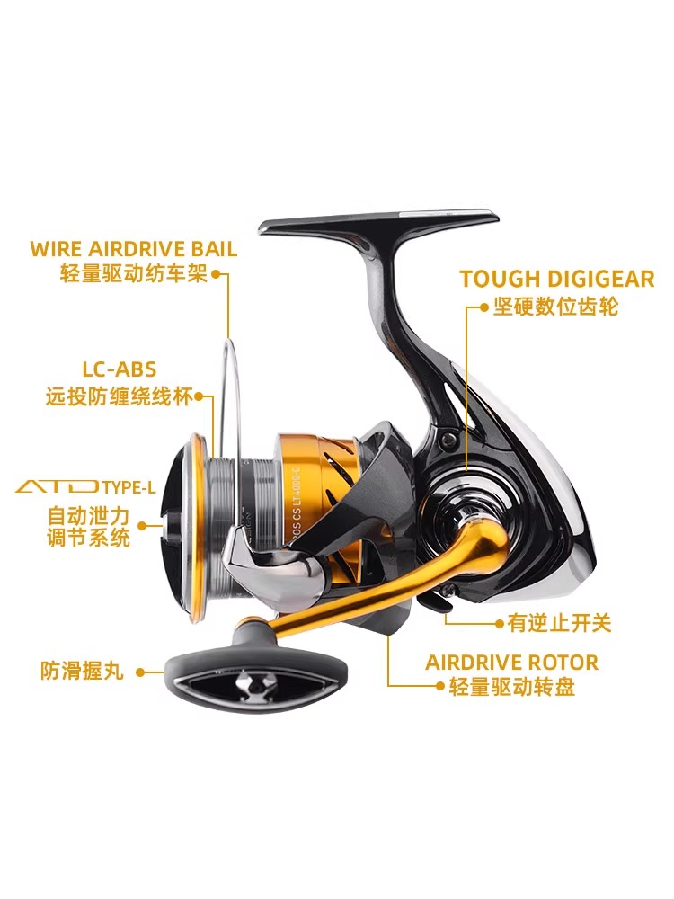 24 DAIWA REVROS CS LT Spinning - Kastking Reel Zephyr ulasan dan harga