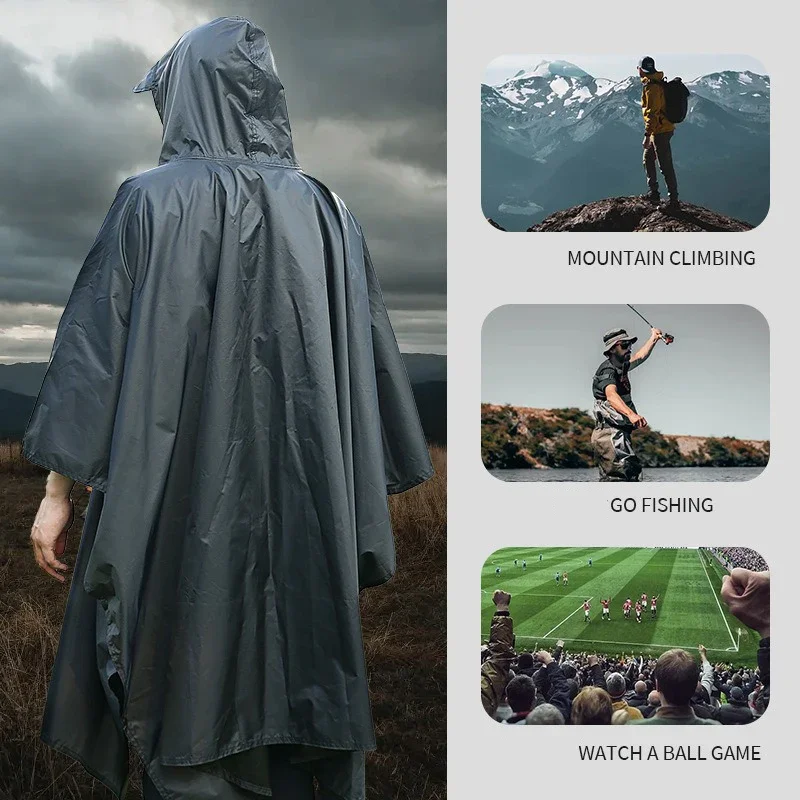 Outdoor 3 In 1 Military Rainco - Fishing Rain Suit ulasan dan harga