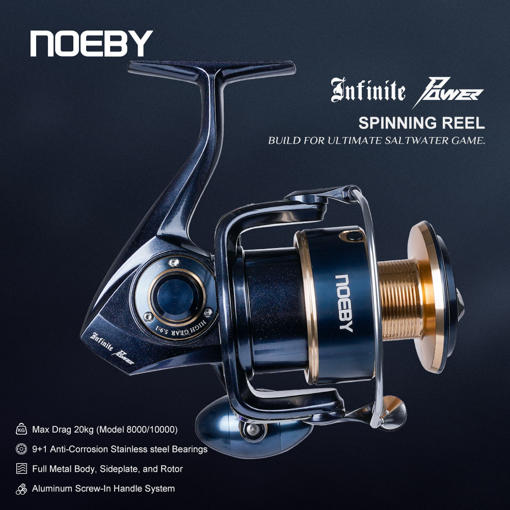 Noeby Infinite Power Spinning  - Daiwa Reel Bg ulasan dan harga