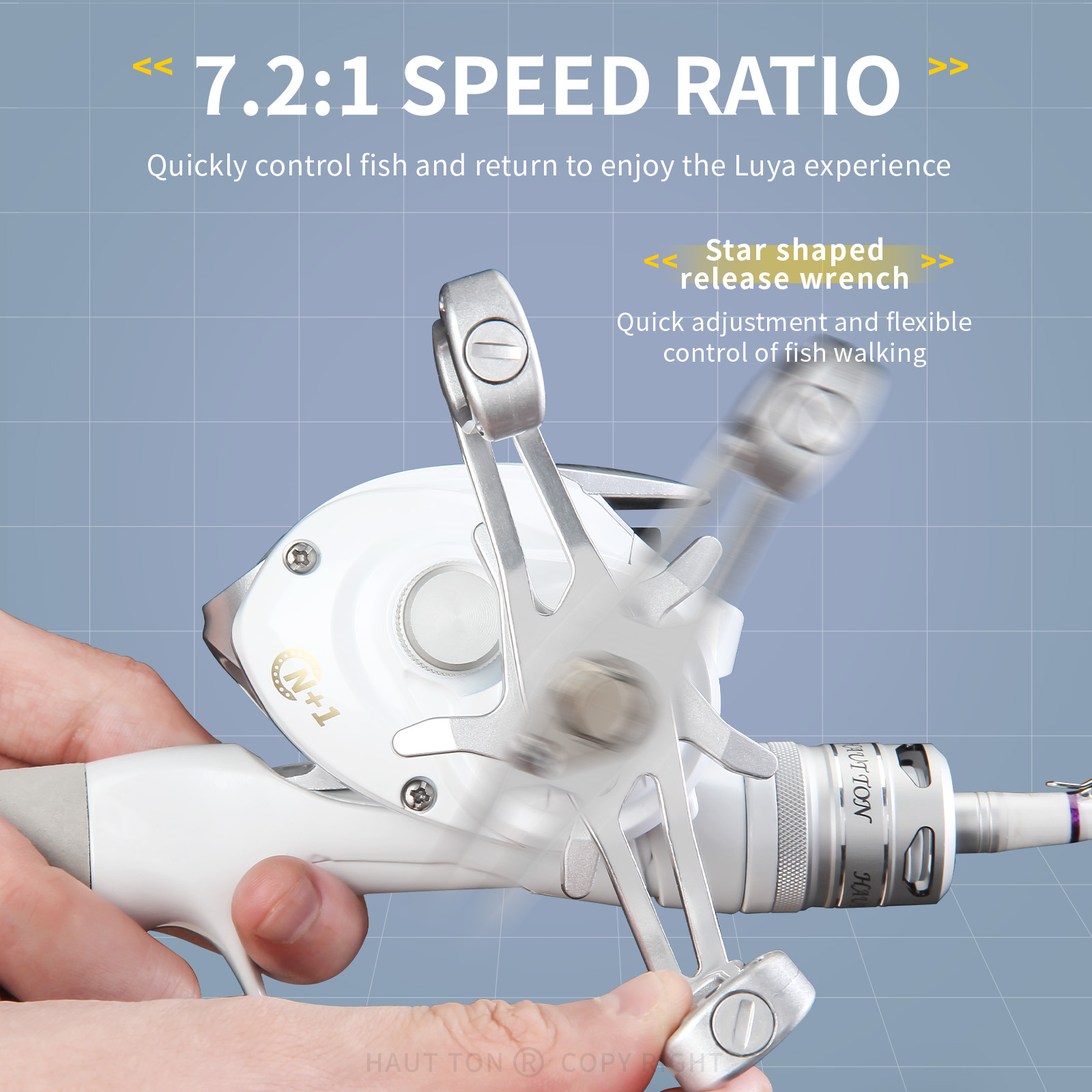HAUT TON ET Baitcaster Reel 4+ - Kastking Reel Zephyr ulasan dan harga