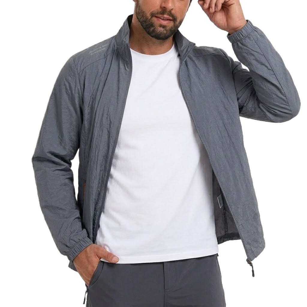 Mens UPF50+ Performance Sunscr - Fishing Jacket Waterproof ulasan dan harga