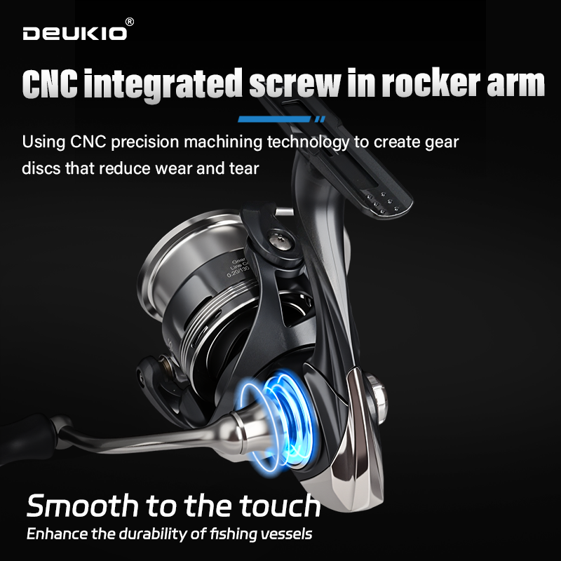 DEUKIO Sea Fishing Spinning Re - Abu Garcia Reel Max ulasan dan harga