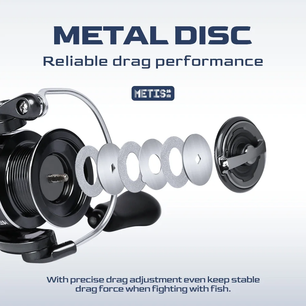 TSURINOYA METIS 1000 2000 3000 - Kastking Reel Zephyr ulasan dan harga