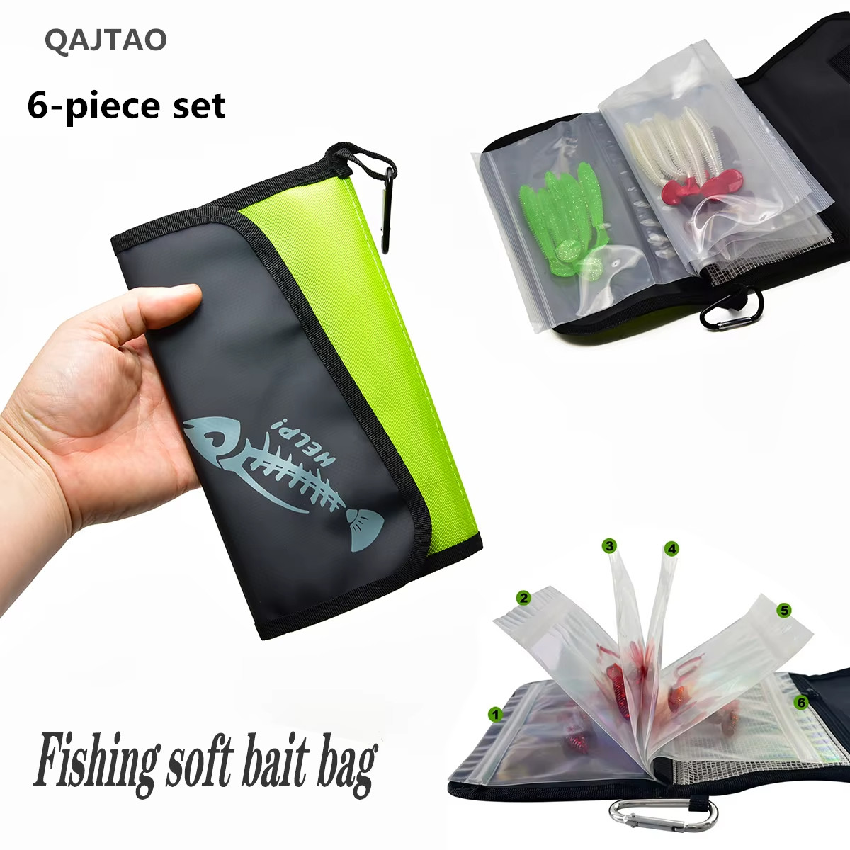 QAJTAO Luya Fake Bait Bag Soft - Fishing Bag Waterproof ulasan dan harga