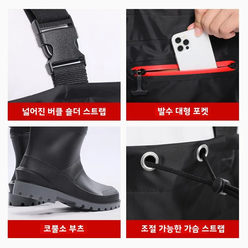 Waterproof Chest Waders with F - Fishing Waders ulasan dan harga