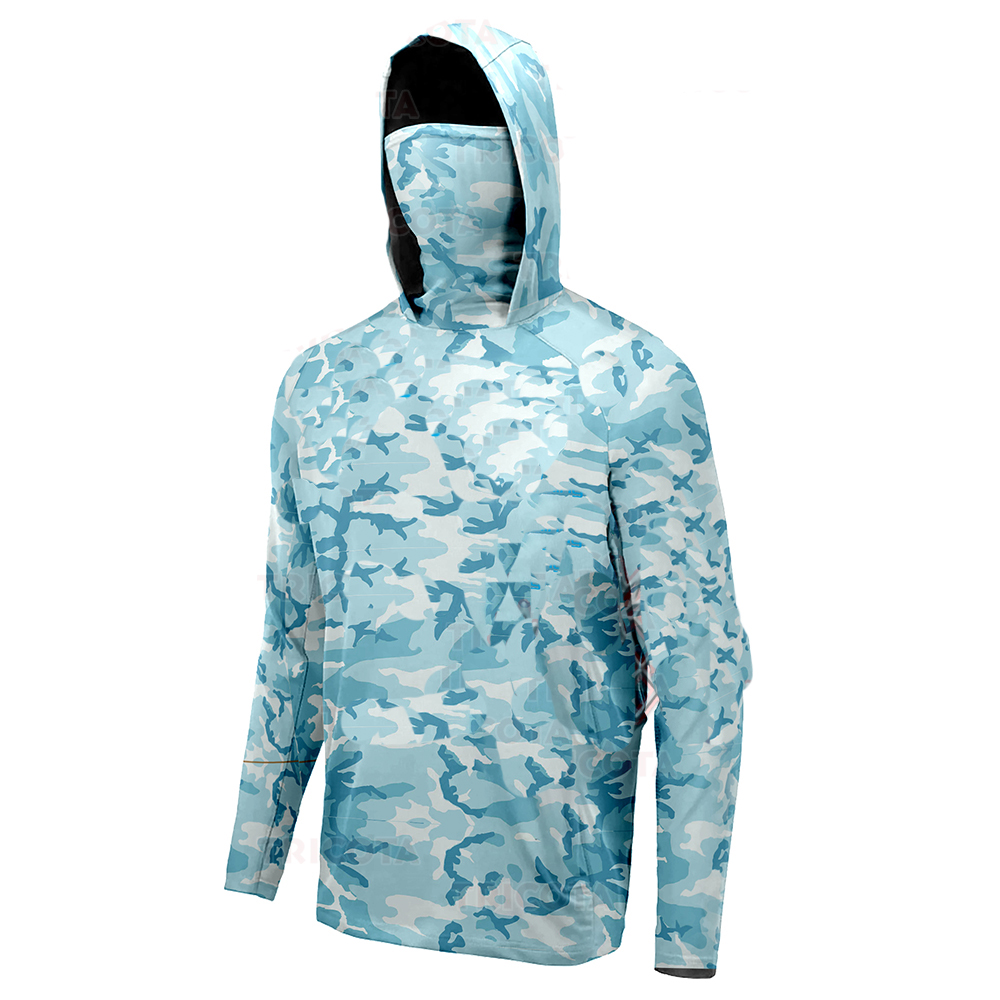 UPF 50 Fishing Shirt+Men's Hoo - Fishing Hoodie ulasan dan harga