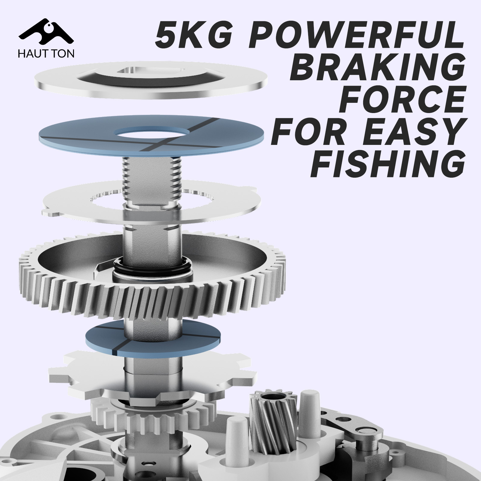HAUT TON AP200 144G Lightweigh - Kastking Reel Zephyr ulasan dan harga