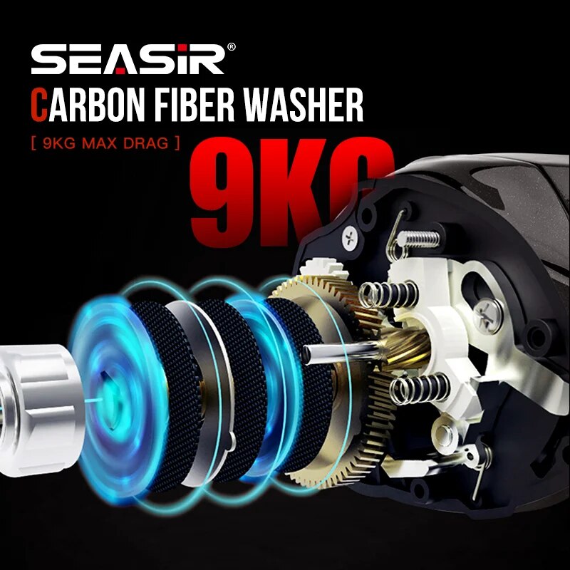 SEASIR Cast X2 Baitcasting Ree - Kastking Reel Zephyr ulasan dan harga